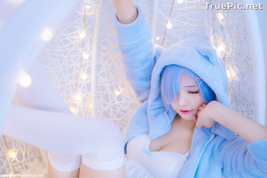 Image [MTCos] 喵糖映画 Vol.043 – Chinese Cute Model – Sexy Rem Cosplay - TruePic.net - Picture-40