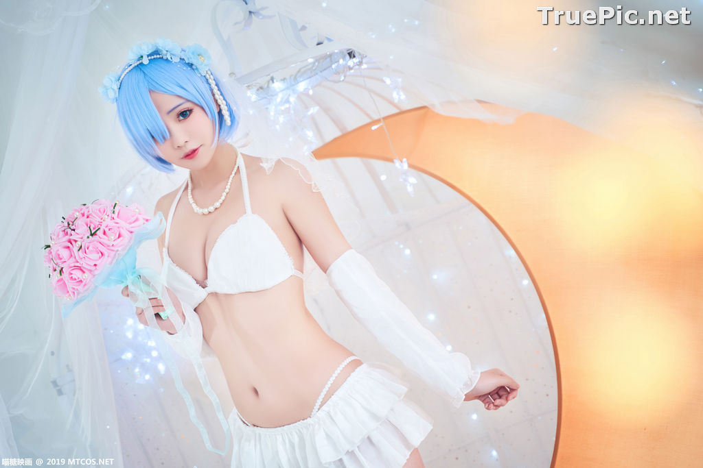 Image [MTCos] 喵糖映画 Vol.043 – Chinese Cute Model – Sexy Rem Cosplay - TruePic.net - Picture-4