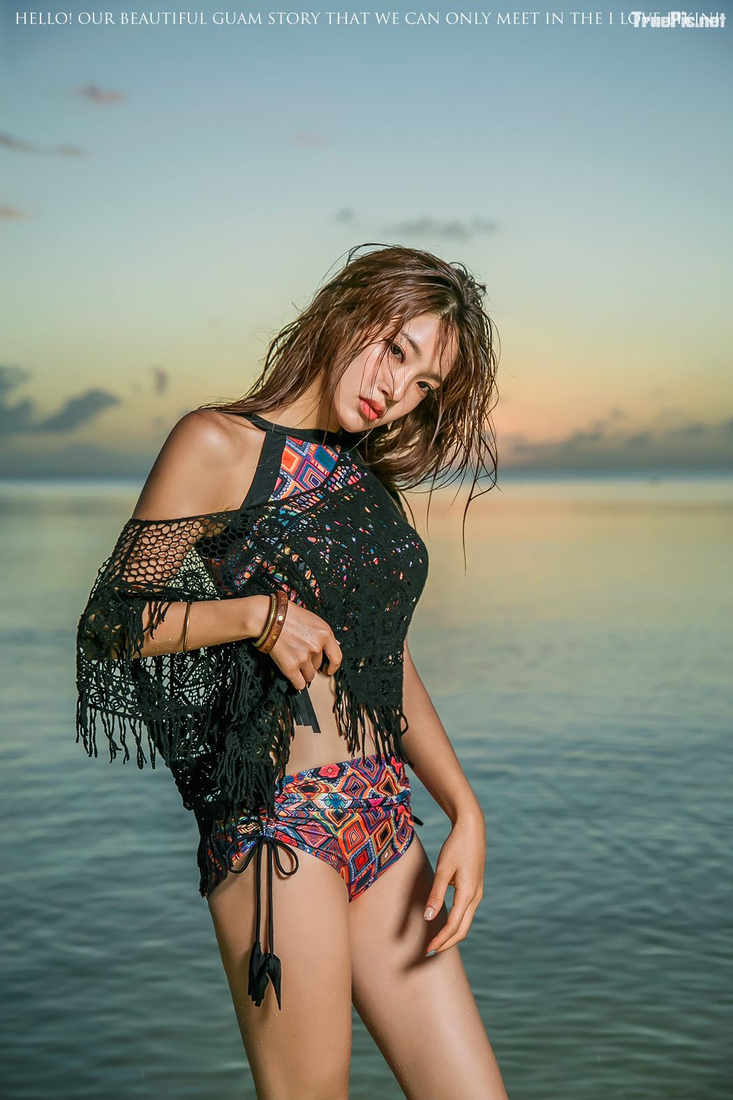 Park Jung Yoon hot korean model charming with sexy bikinis in Summer Collection 2018, TruePic.net