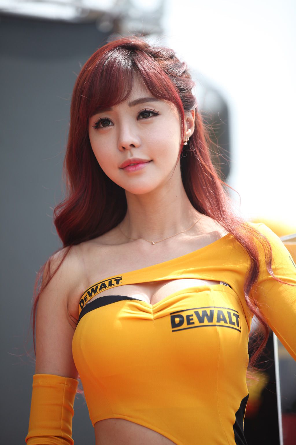 Seo Jin Ah at CJ Super Race Championship, Hot girl Korean, Hot girl live stream