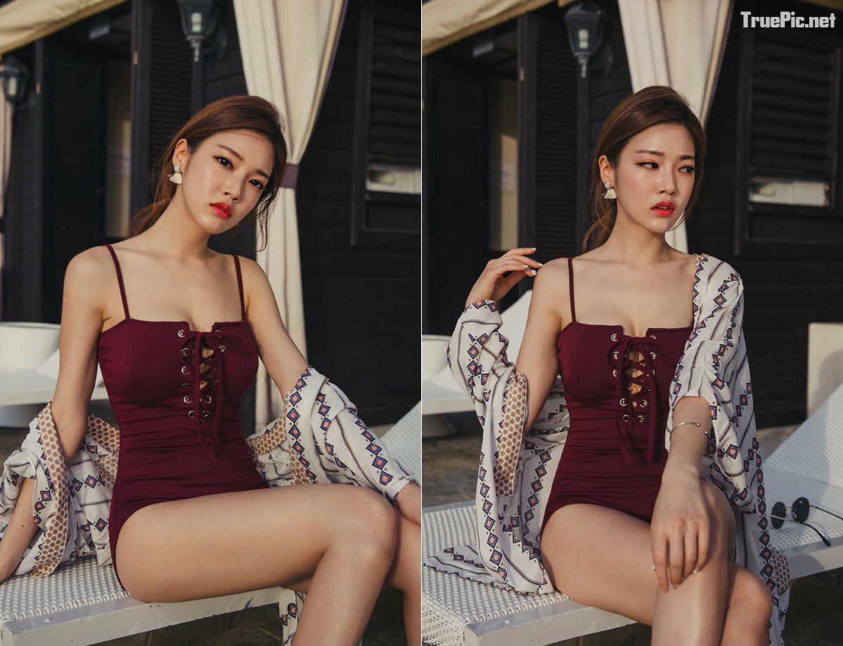 Park Jung Yoon hot korean model charming with sexy bikinis, Summer Collection 2018, I love bikini, Tuyetnhan.com