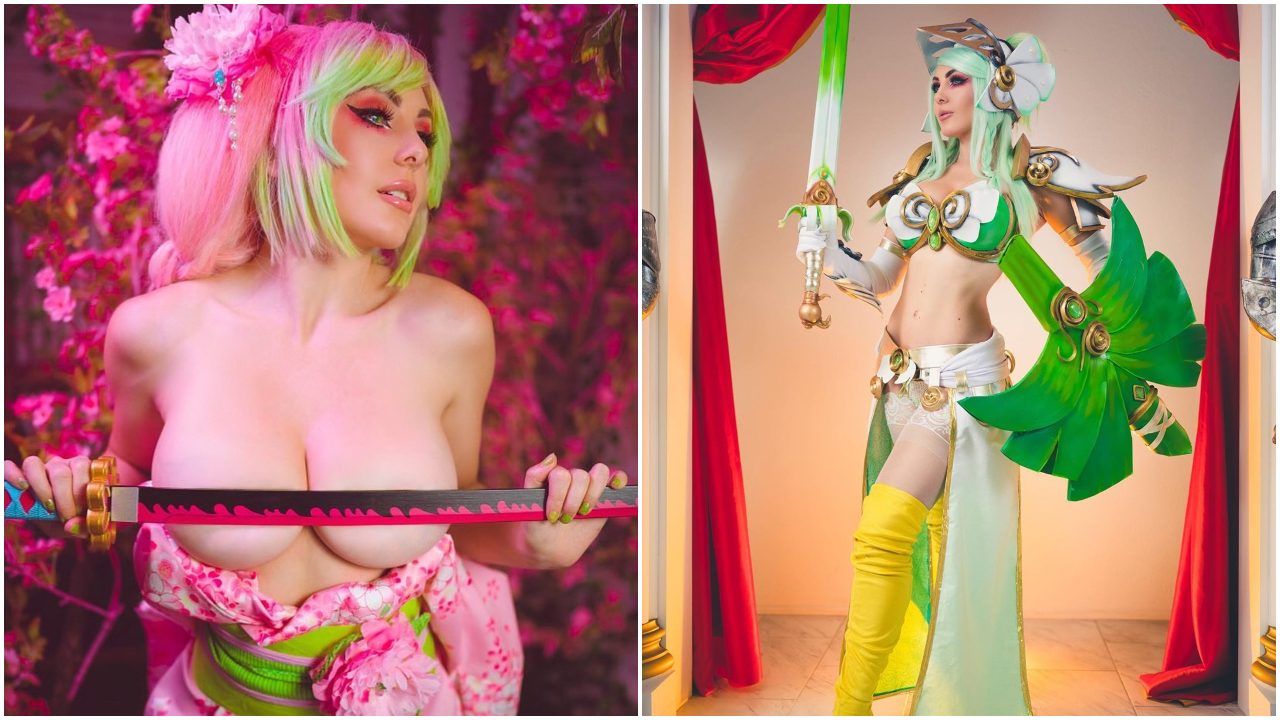 nữ cosplay jessica gợi cảm