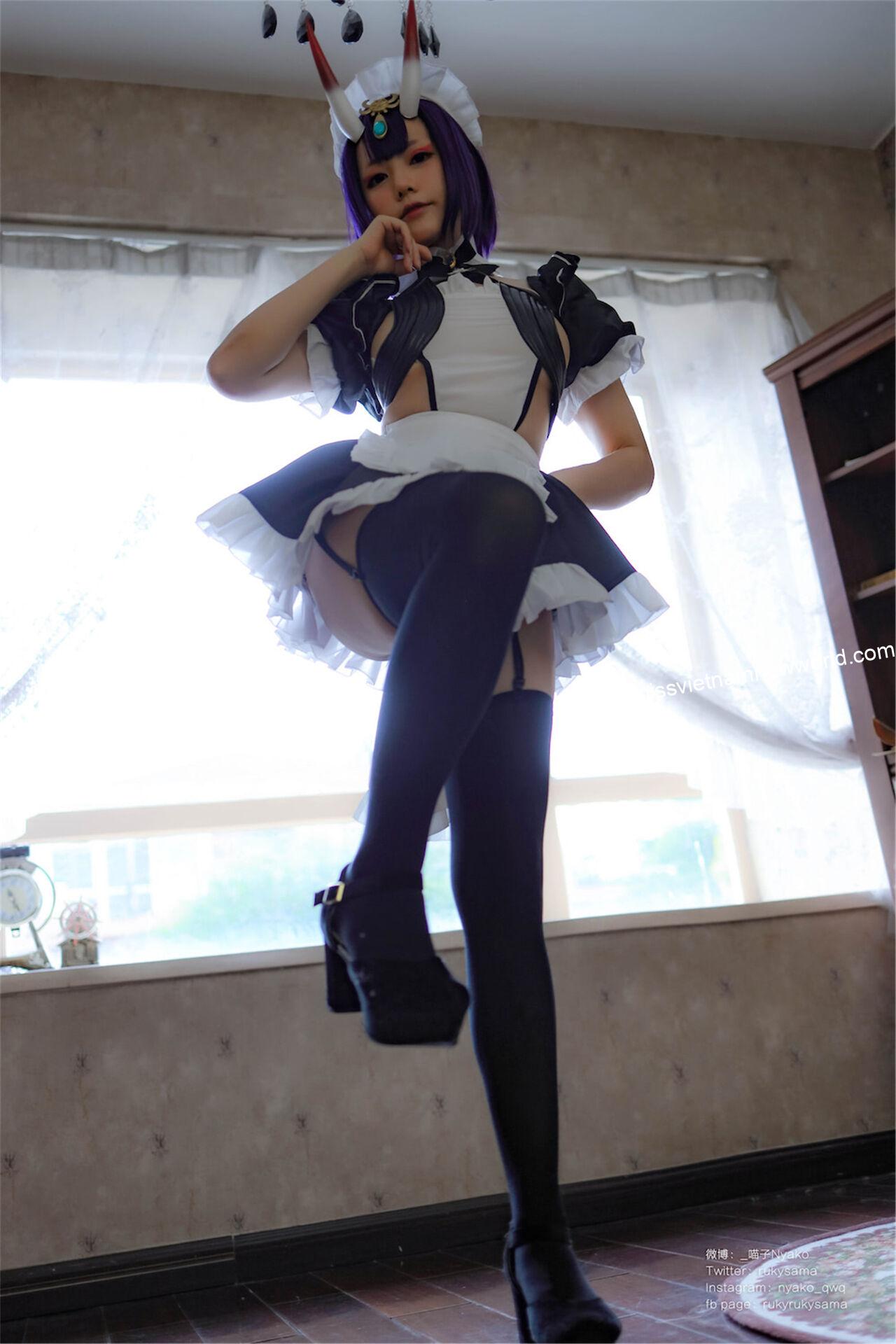 nyako-cosplay-shuten-douji-maid (18)