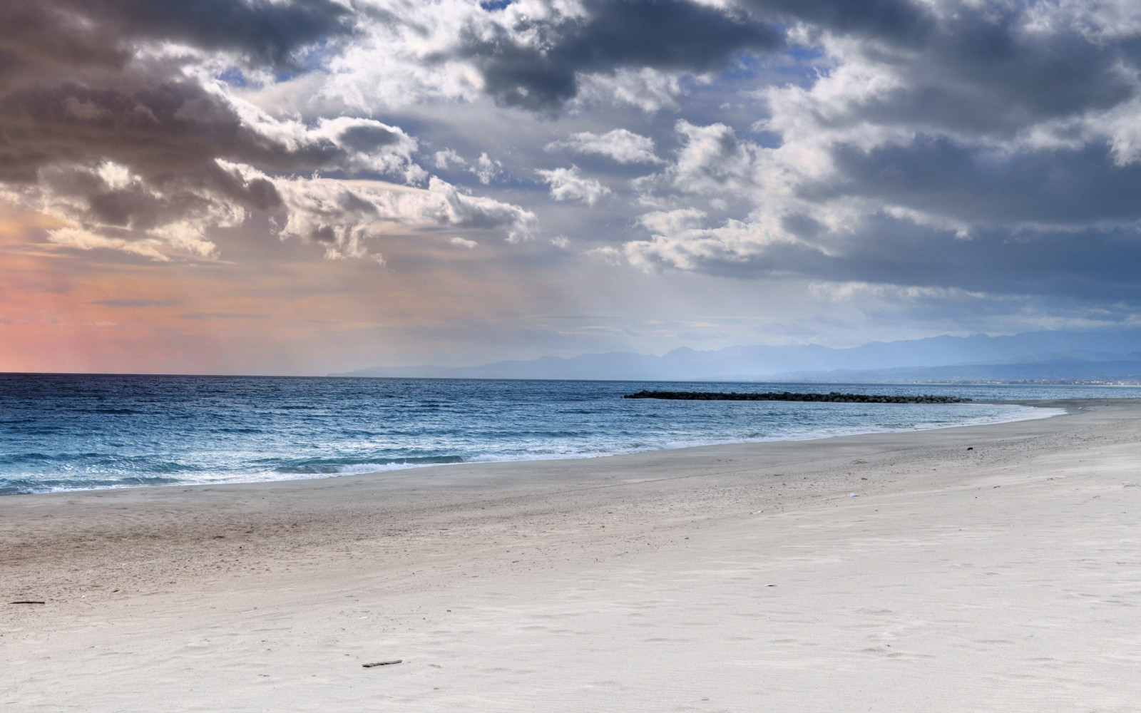 ocean, beach, coast, emptiness, loneliness