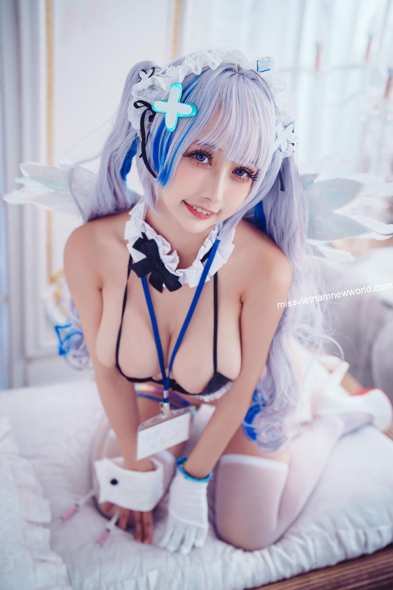 okita-rinka-cosplay-amane-kanata-bikini (11)