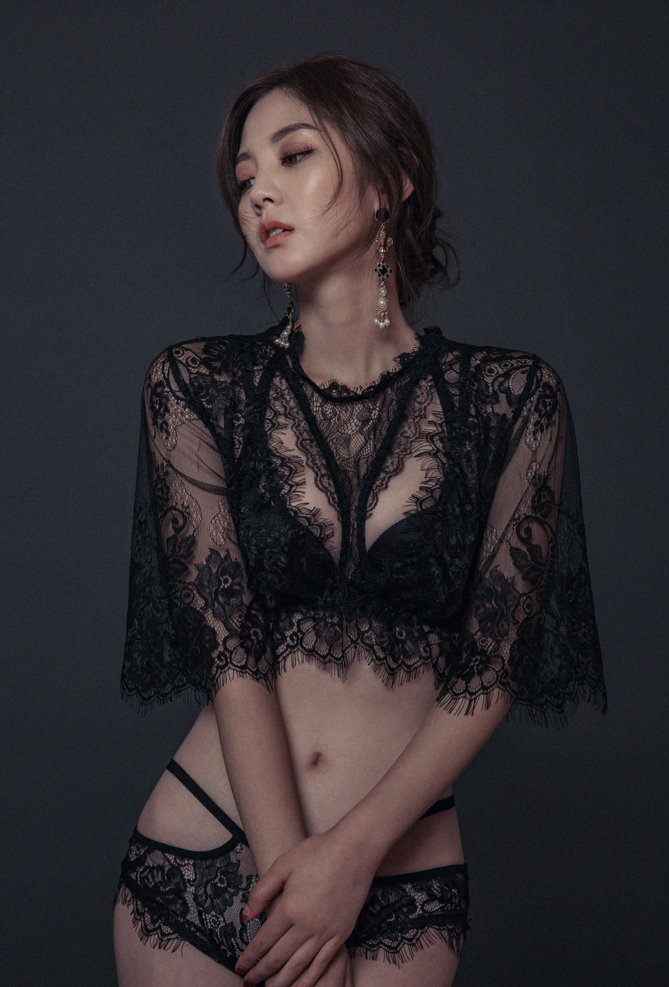 Lee Chae Eun - Lingerie Set - 12.09.2017