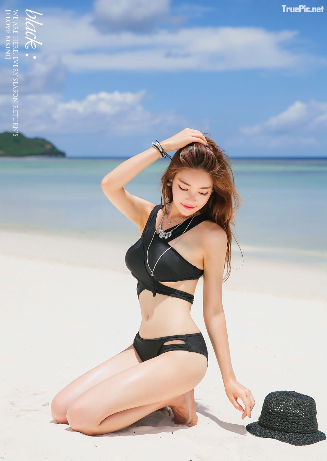 Park Jung Yoon hot korean model charming with sexy bikinis, Sweet Summer Memories in the beach, I love bikini, TruePic.net