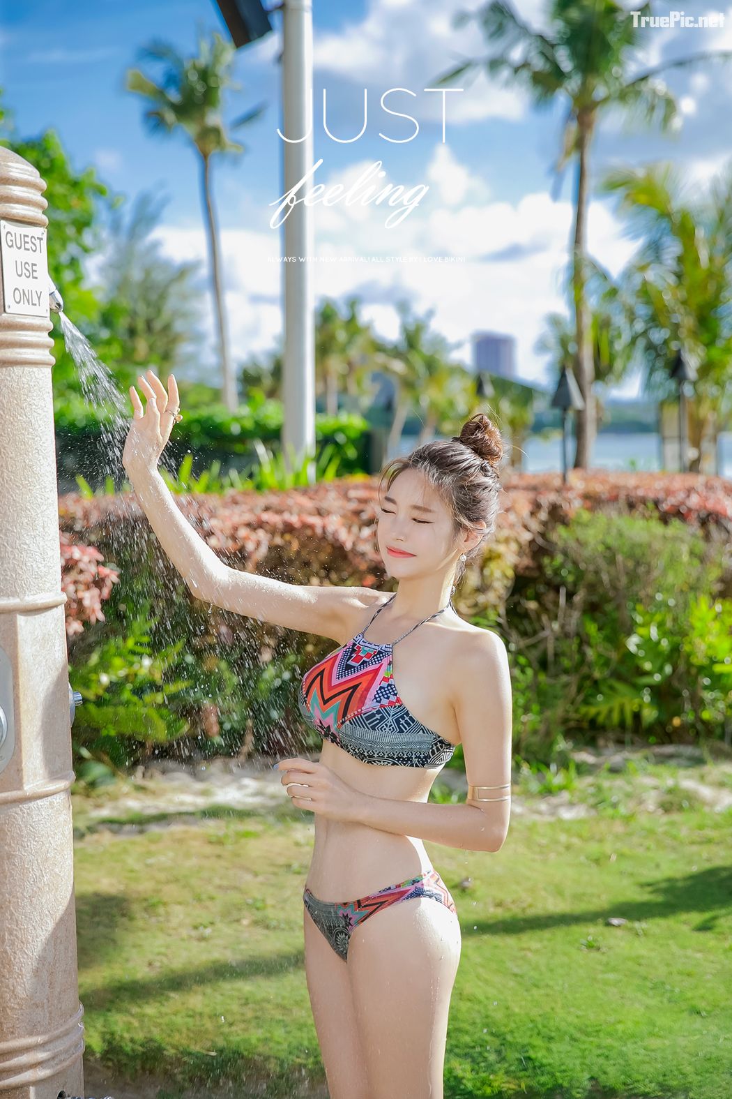 Park Jung Yoon hot korean model charming with sexy bikinis in Summer Collection 2018, TruePic.net