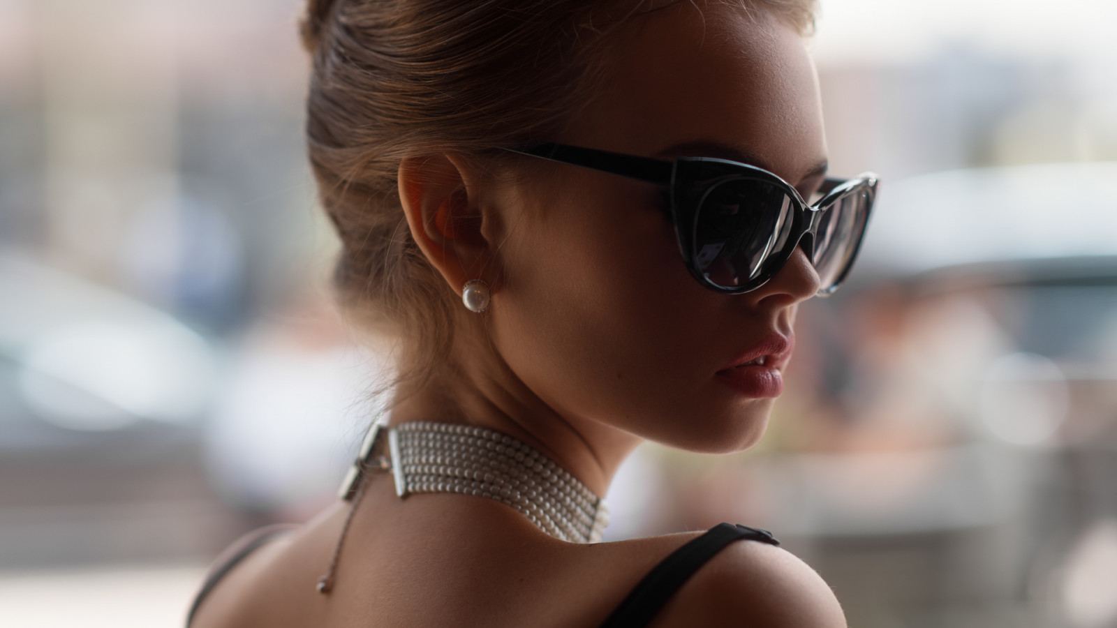 people, model, Anastasia Scheglova, face, women, women with shades