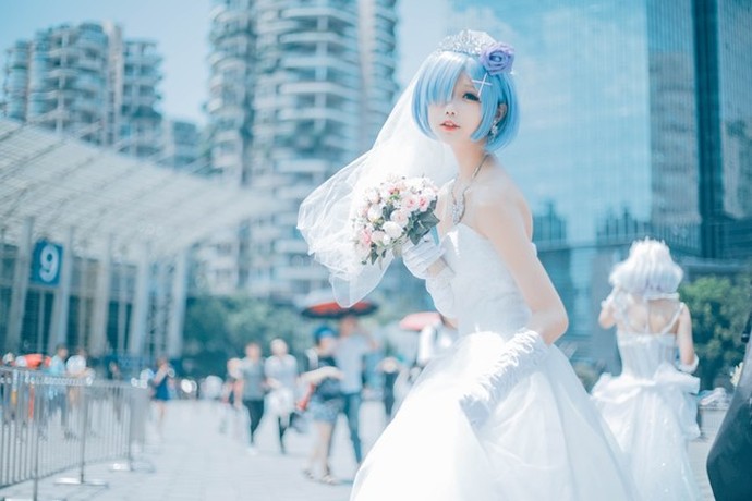 Cosplay cô nàng Rem tuyệt đẹp trong Re:Zero - Càng ngắm càng mê - Ảnh 2.