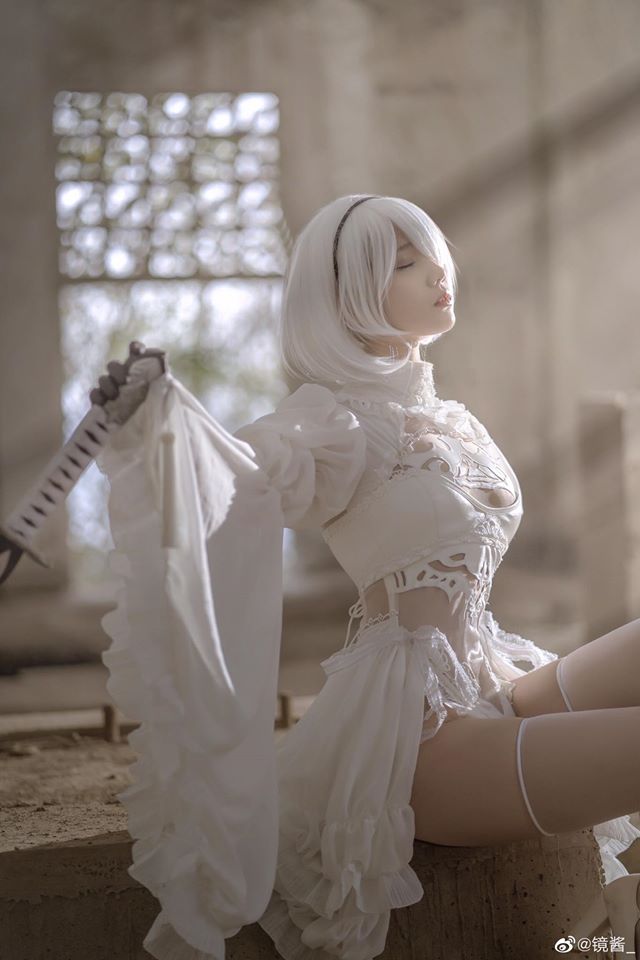 Ngất ngây với cô nàng 2B trong Nier: Automata xinh tựa thiên thần - Ảnh 6.