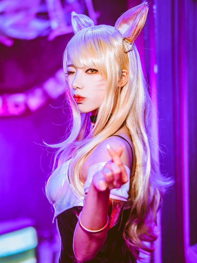 Rụng tim với bộ ảnh cosplay nhóm nhạc K/DA vòng nào ra vòng mấy của bộ tứ mỹ nhân xứ Hàn, hóa ra toàn streamer có tiếng - Ảnh 6.