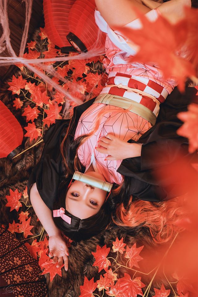 Kimetsu no Yaiba: Ngắm nàng Nezuko siêu dễ thương dưới sự hóa thân của nàng coser hàng đầu Việt Nam - Ảnh 2.