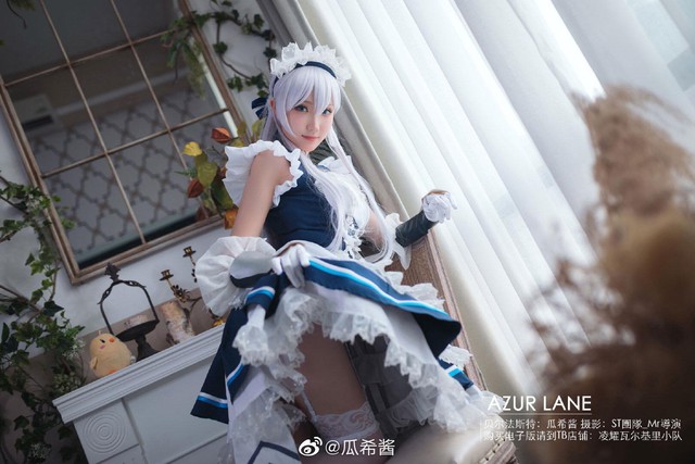 Gái xinh thì ai cũng thích, nhưng xinh như Belfast phiên bản cosplay nóng bỏng thế này thì ai mà chịu được - Ảnh 6.