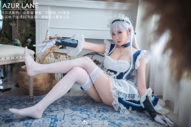 Gái xinh thì ai cũng thích, nhưng xinh như Belfast phiên bản cosplay nóng bỏng thế này thì ai mà chịu được - Ảnh 9.