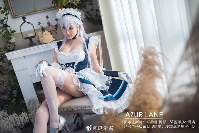 Gái xinh thì ai cũng thích, nhưng xinh như Belfast phiên bản cosplay nóng bỏng thế này thì ai mà chịu được - Ảnh 11.