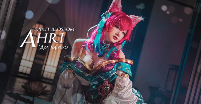 Cosplay Ahri Chiêu Hồn Thiên Hồ nóng hơn bản gốc, nữ cosplayer Hàn Quốc khiến dân tình bấn loạn - Ảnh 1.