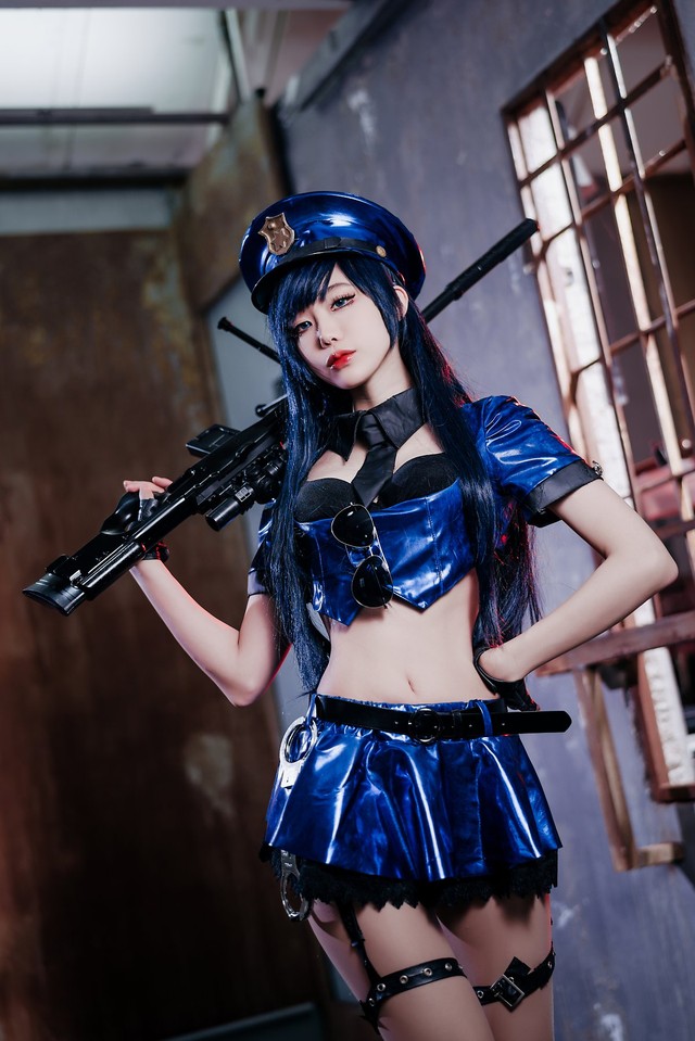 Rụng tim với bộ ảnh cosplay Caitlyn xinh như mộng, nhìn là muốn tan chảy - Ảnh 14.