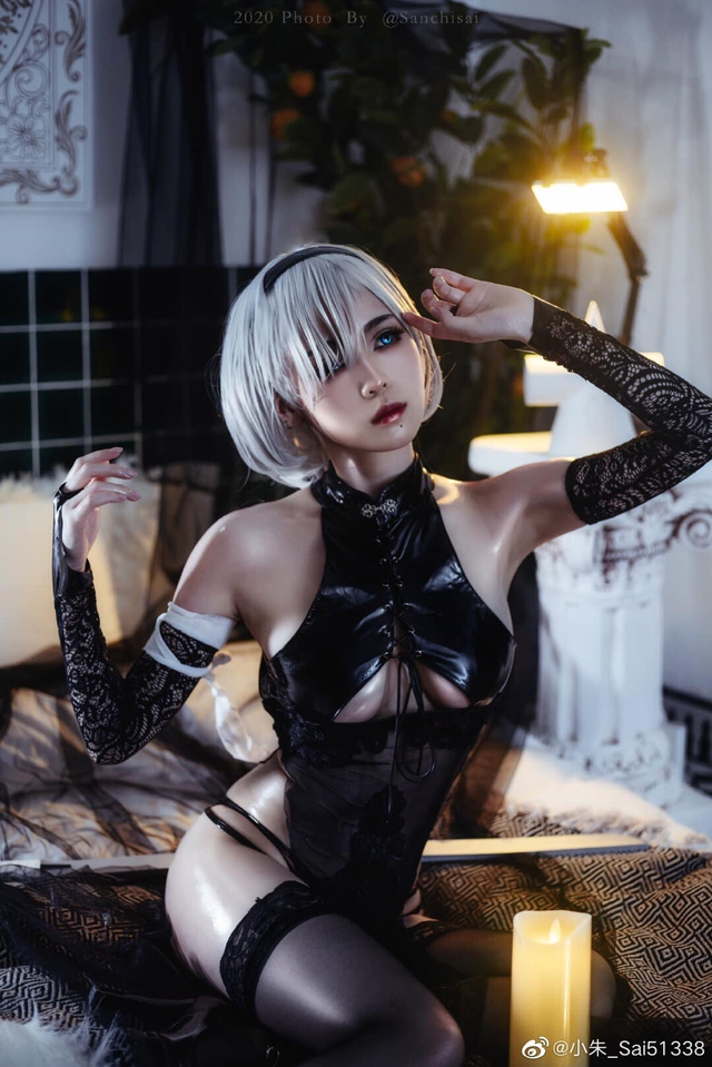 Ngây ngất ngắm phiên bản cosplay 2B - nữ nhân vật sexy bậc nhất thế giới game - Ảnh 6.