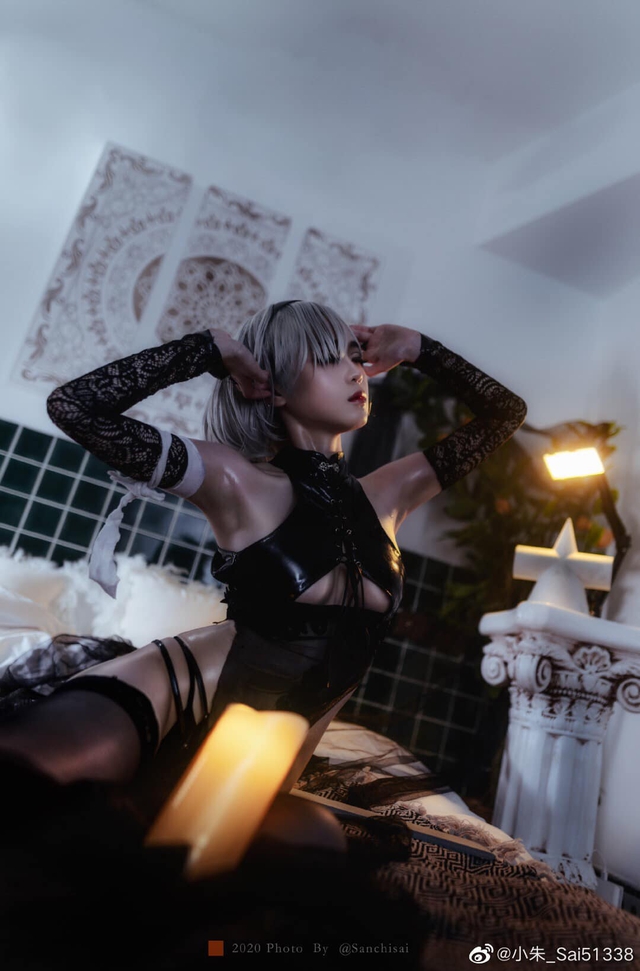 Ngây ngất ngắm phiên bản cosplay 2B - nữ nhân vật sexy bậc nhất thế giới game - Ảnh 9.