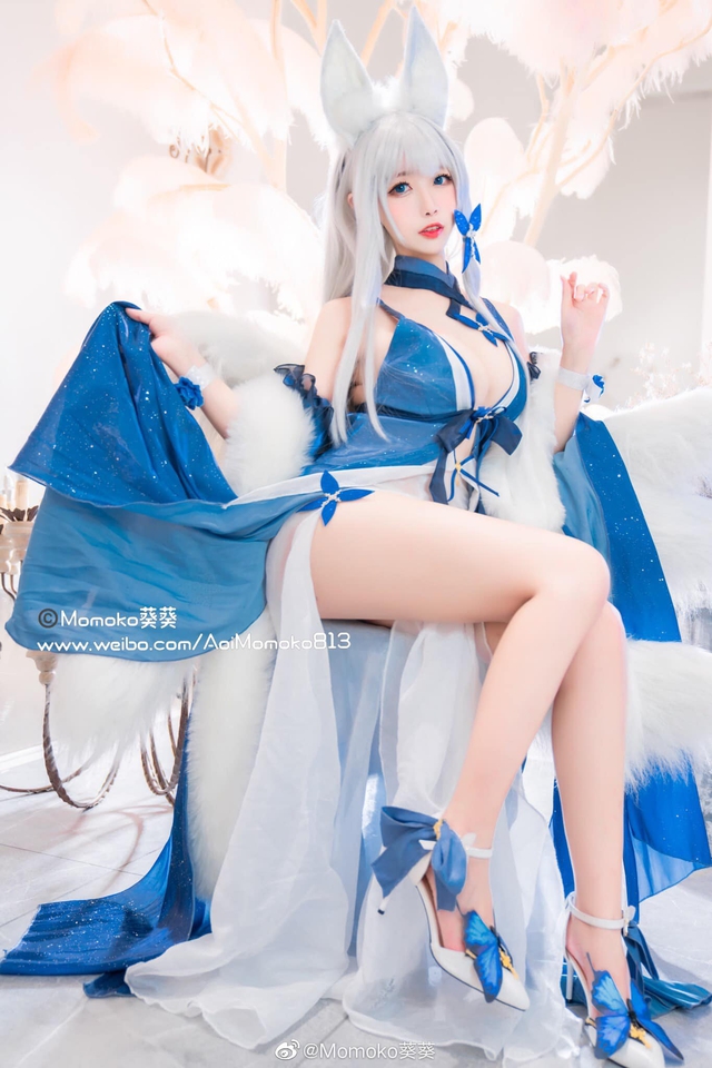 Ngắm gái xinh Azur Lane diện trang phục dạ hội cắt xẻ táo bạo khoe vòng 1 hờ hững - Ảnh 6.