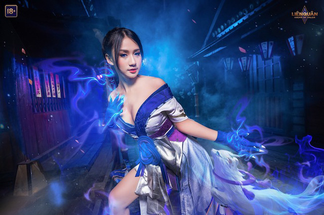 Bất ngờ xuất hiện với “tâm hồn tràn viền, hot girl từng cosplay tướng Liên Quân công khai bí quyết - Ảnh 1.