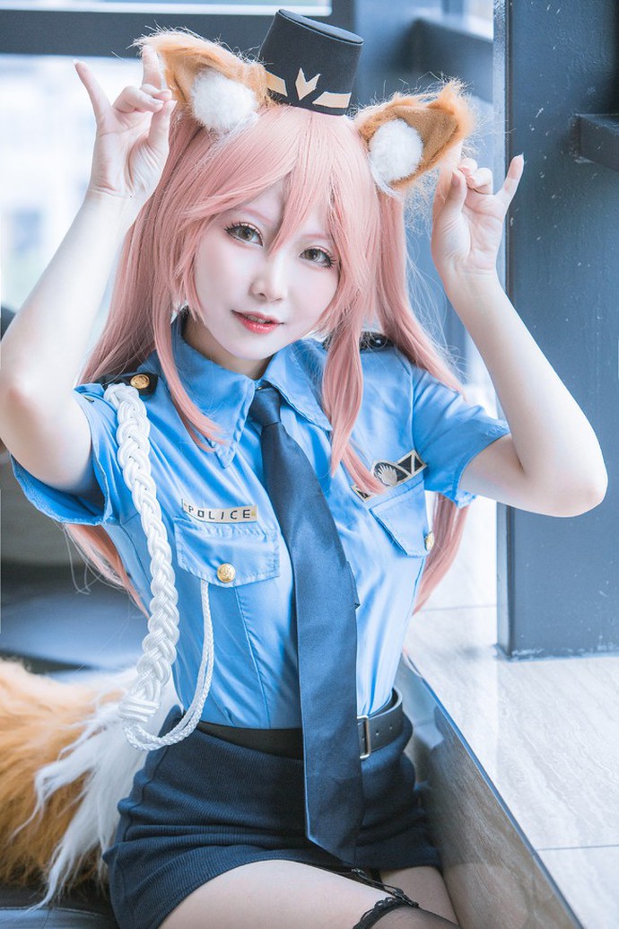 Cosplay nàng Cáo Tamamo-no-Mae cực dễ thương trong Fate/Grand Order - Ảnh 8.