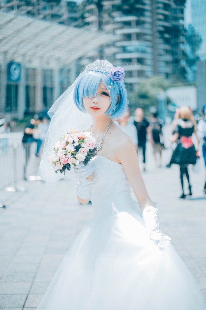 Cosplay cô nàng Rem tuyệt đẹp trong Re:Zero - Càng ngắm càng mê - Ảnh 3.