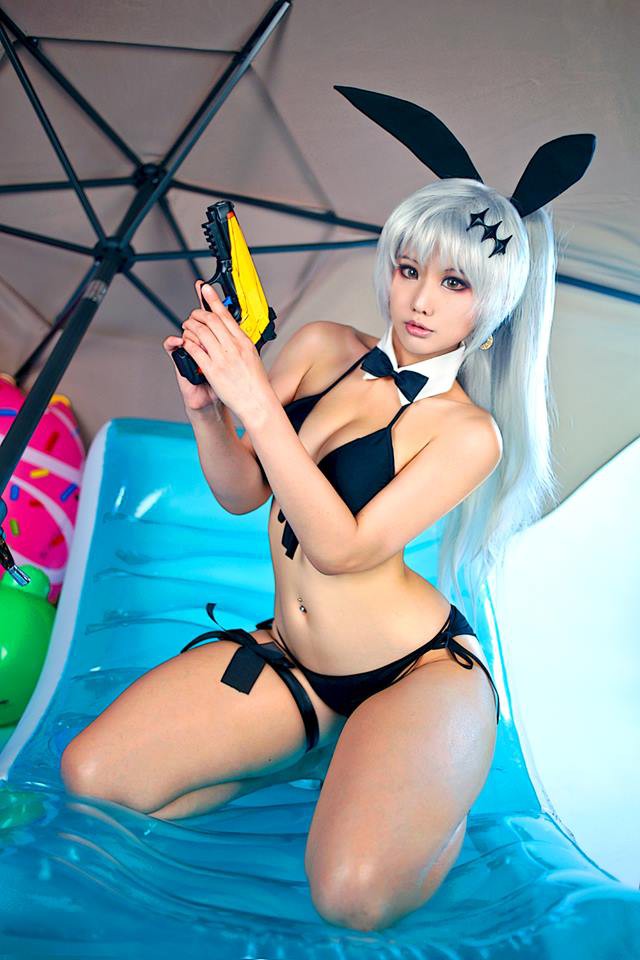 Bỏng mắt với bộ ảnh cosplay Girls Frontline của nữ coser Tasha - Ảnh 3.