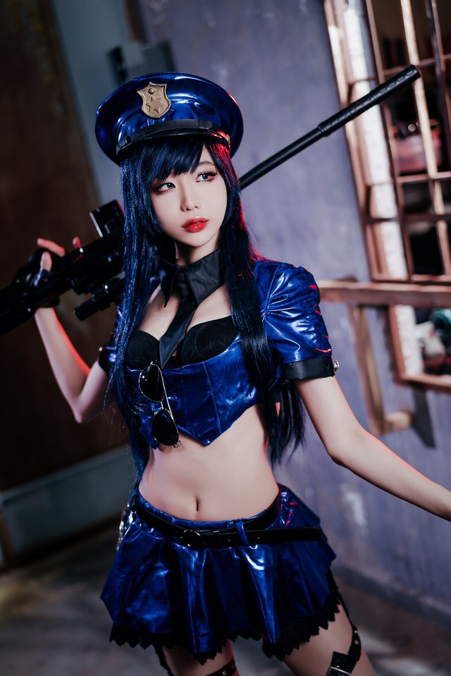 Rụng tim với bộ ảnh cosplay Caitlyn xinh như mộng, nhìn là muốn tan chảy - Ảnh 4.