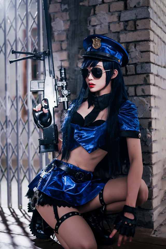 Rụng tim với bộ ảnh cosplay Caitlyn xinh như mộng, nhìn là muốn tan chảy - Ảnh 18.