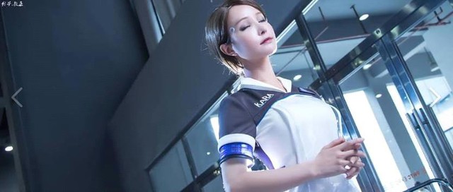 Ngất ngây với cosplay người máy Kara đẹp như thiên thần - Ảnh 4.