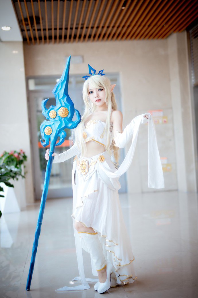 Ngắm cosplay nữ thần Janna cực xinh đẹp và gợi cảm - Ảnh 5.