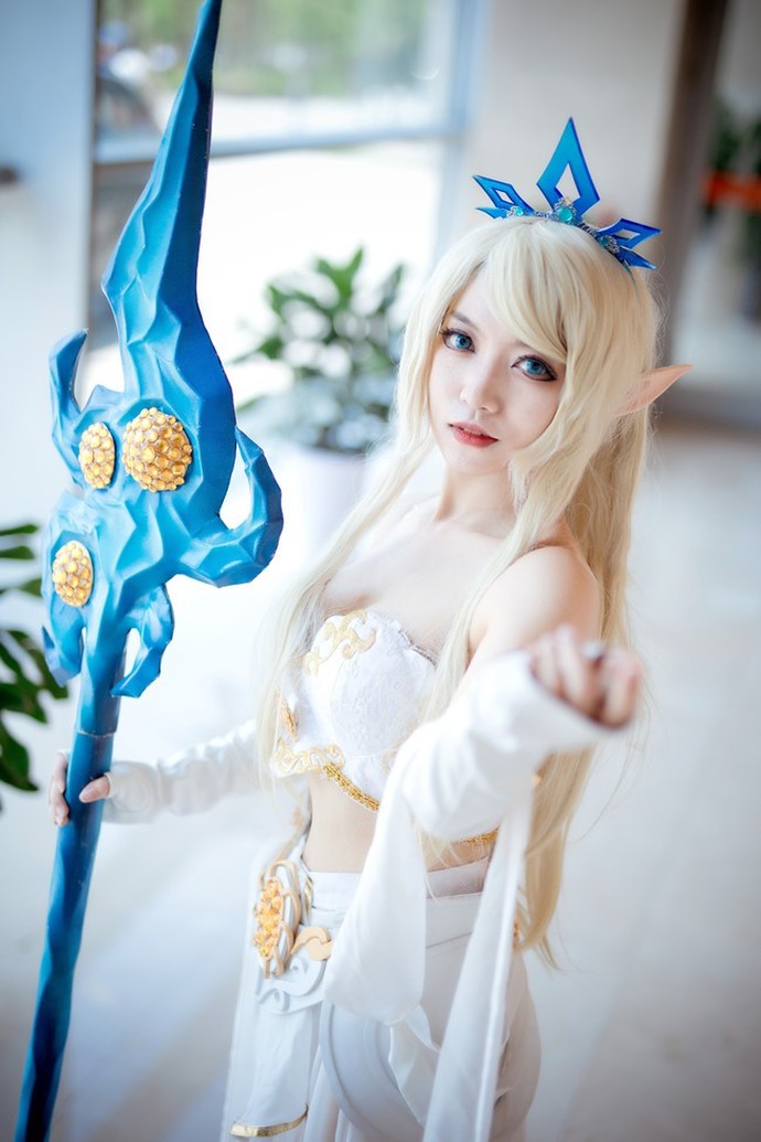 Ngắm cosplay nữ thần Janna cực xinh đẹp và gợi cảm - Ảnh 10.