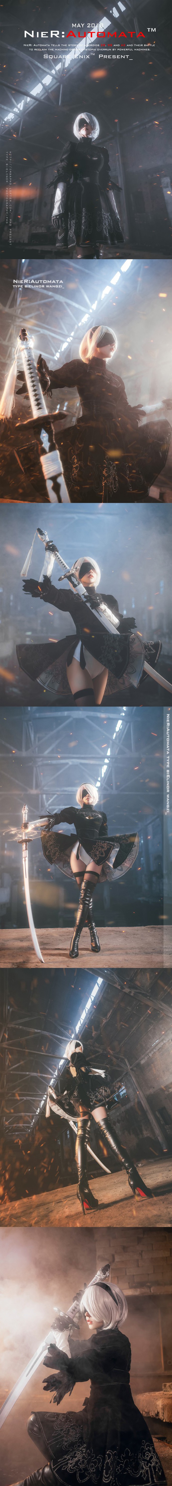 Bỏng mắt với cosplay về cô nàng 2B trong Nier: Automata - Ảnh 10.