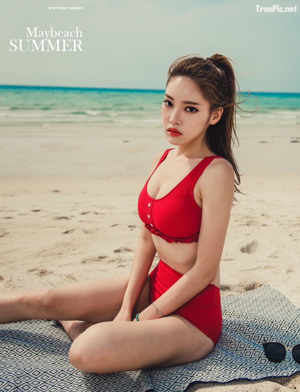 Park Jung Yoon hot korean model charming with sexy bikinis, Summer Collection 2018, I love bikini, Tuyetnhan.com