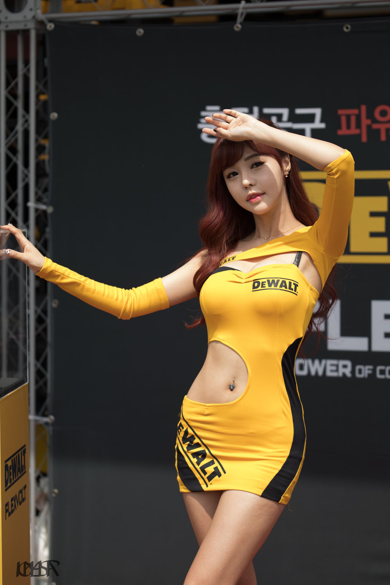 Seo Jin Ah at CJ Super Race Championship, Hot girl Korean, Hot girl live stream