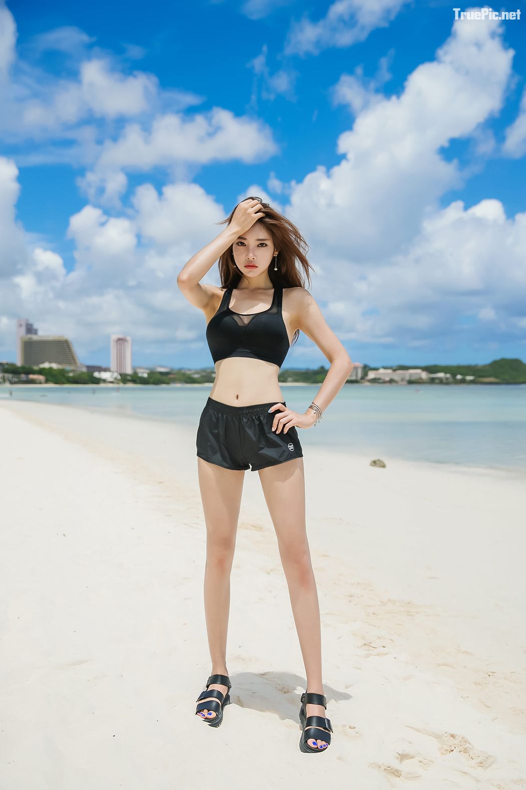 Park Jung Yoon hot korean model charming with sexy bikinis in Summer Collection 2018, TruePic.net