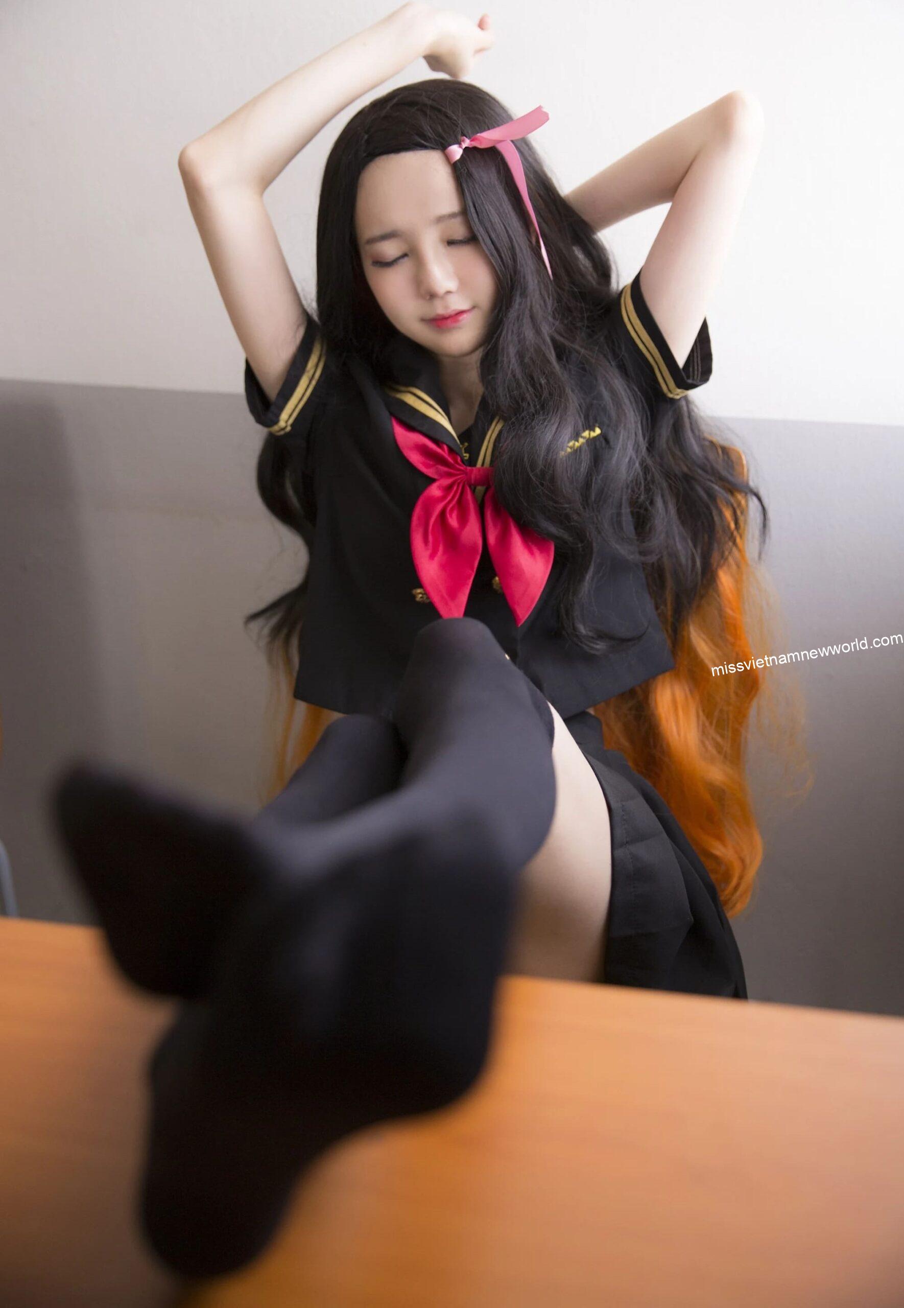 sally-dorasnow-cosplay-nezuko (13)