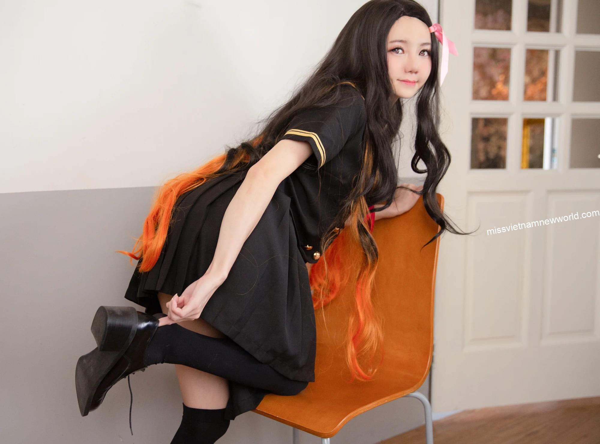 sally-dorasnow-cosplay-nezuko (14)