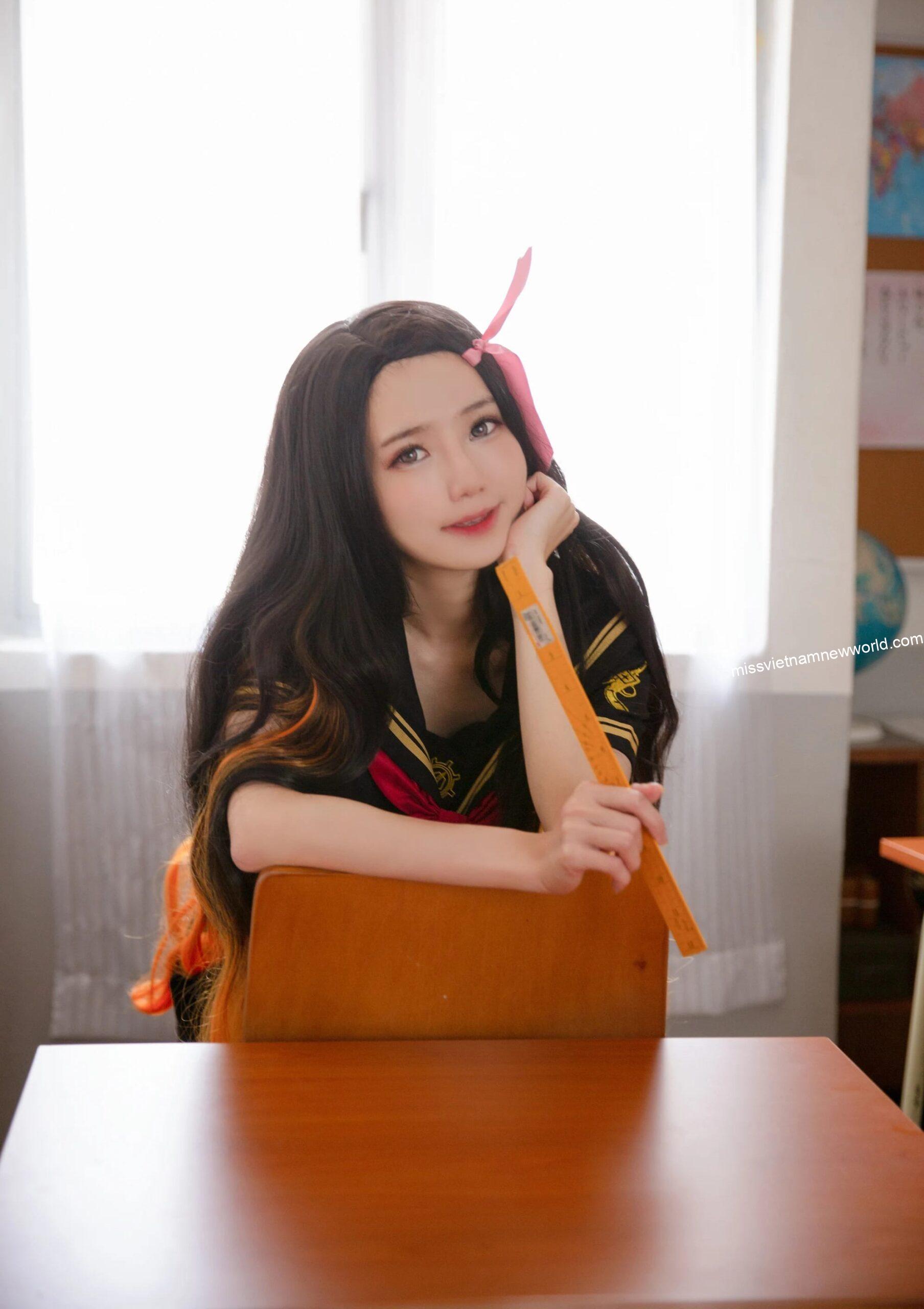 sally-dorasnow-cosplay-nezuko (15)