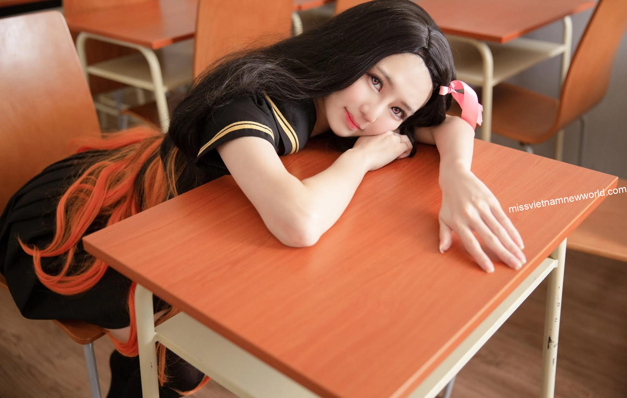 sally-dorasnow-cosplay-nezuko (5)