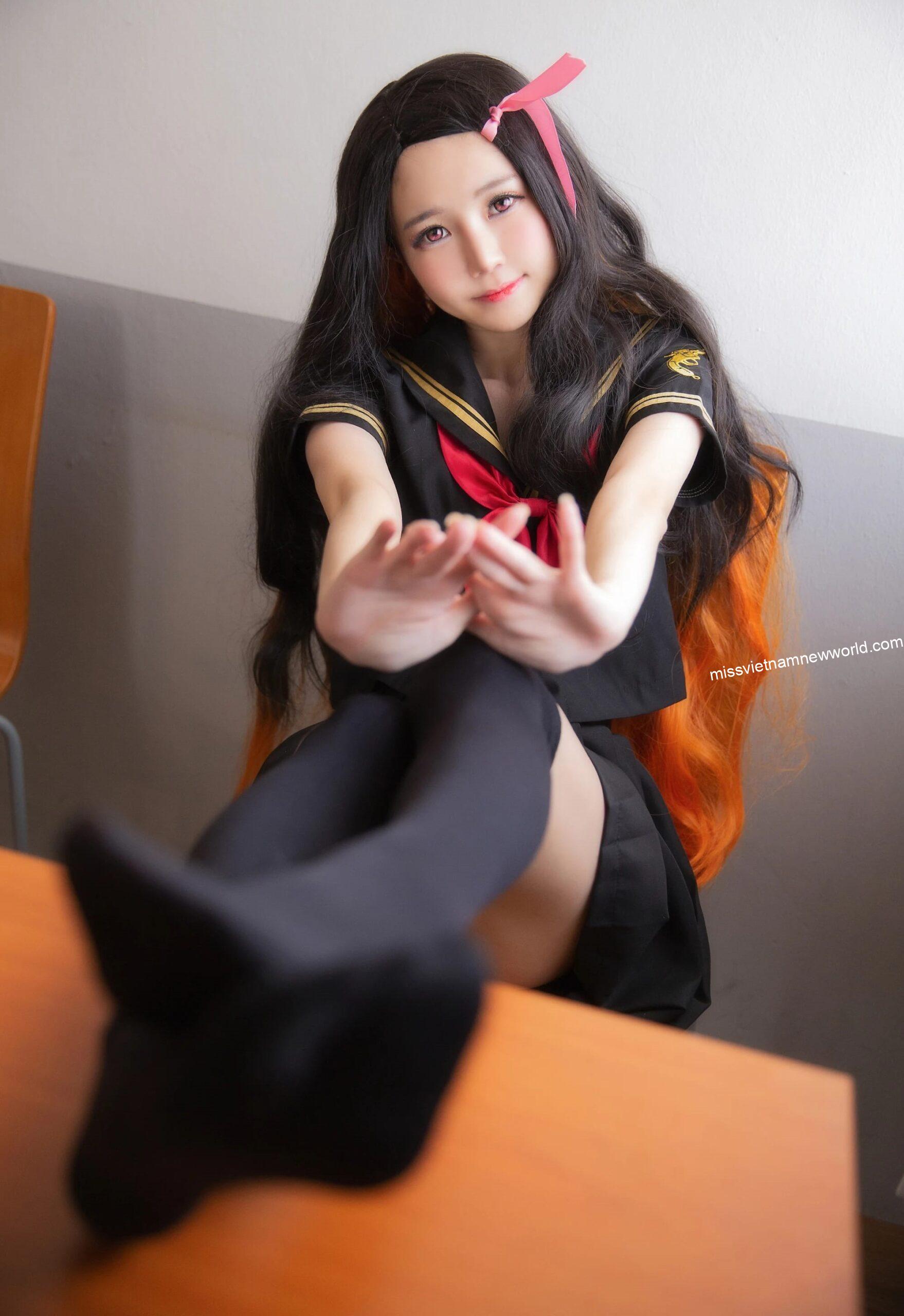 sally-dorasnow-cosplay-nezuko (8)