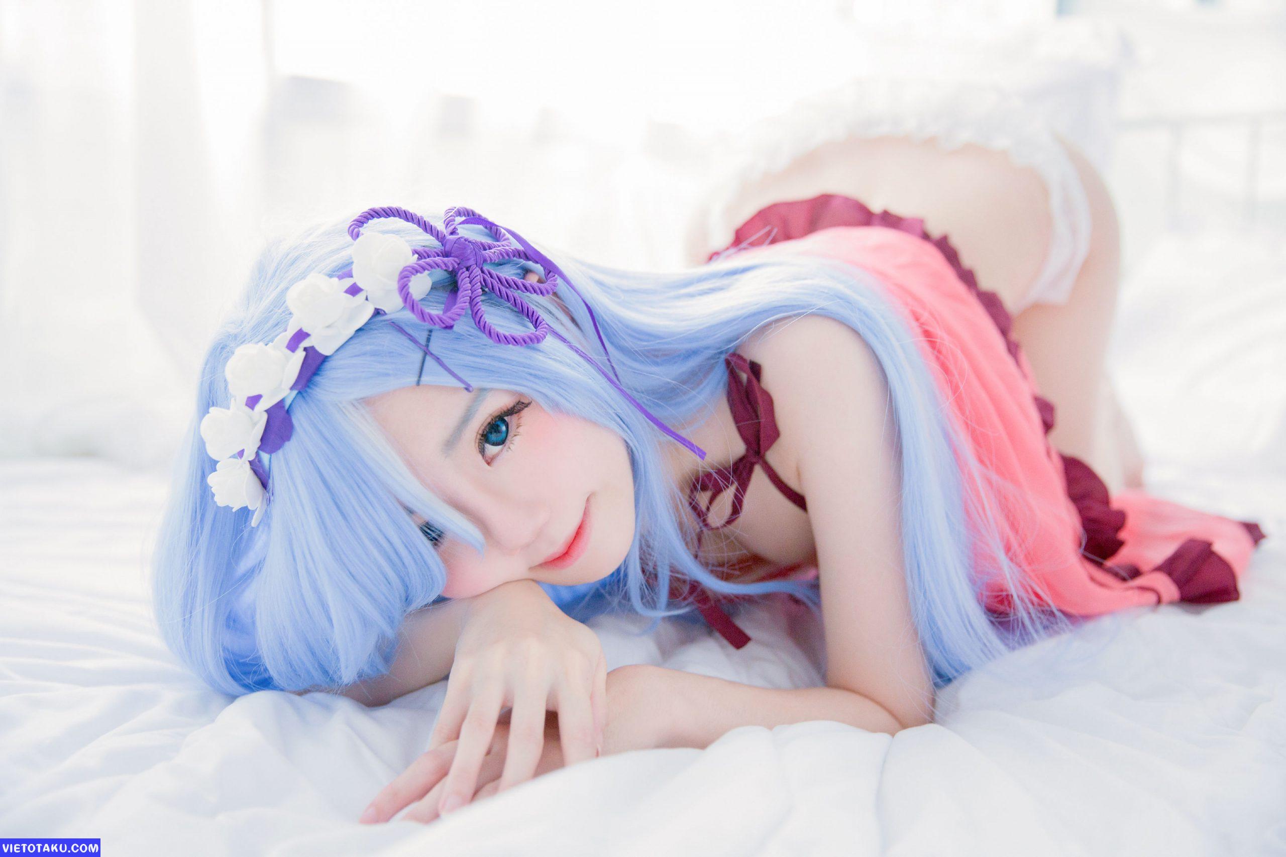 Đứng ngồi không yên với bộ Cosplay Rem của Sally Dorasnow 2