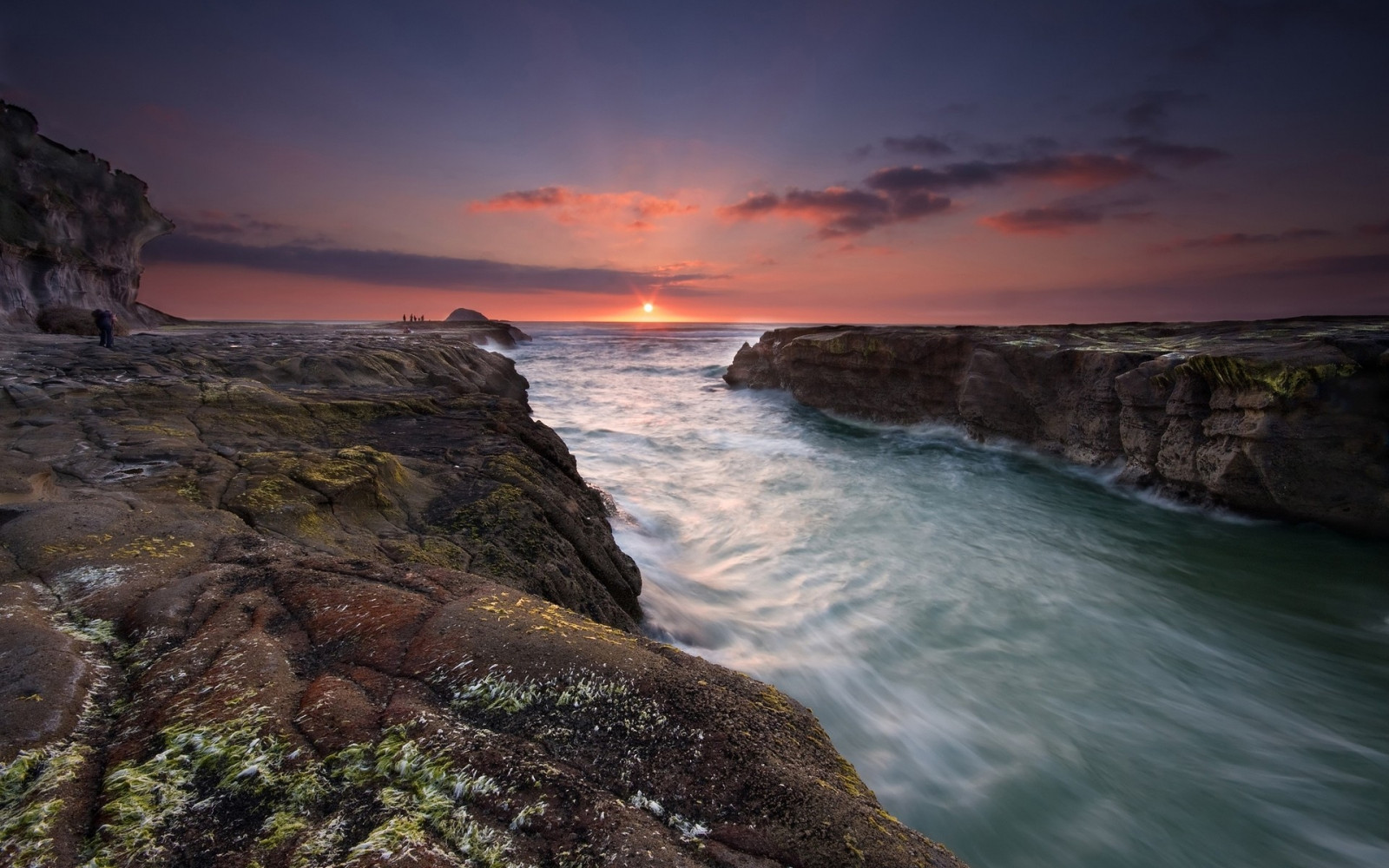 landscape, sunset, sea, bay, water, rock, shore, sky, sunrise, evening, morning, coast, cliff, Sun, wind, horizon, rocks, cape, dusk, Formation, Terrain, cloud, dawn, ocean, wave, cove, tide, body of water, wind wave, stack, klippe, promontory, headland, current, coastal and oceanic landforms