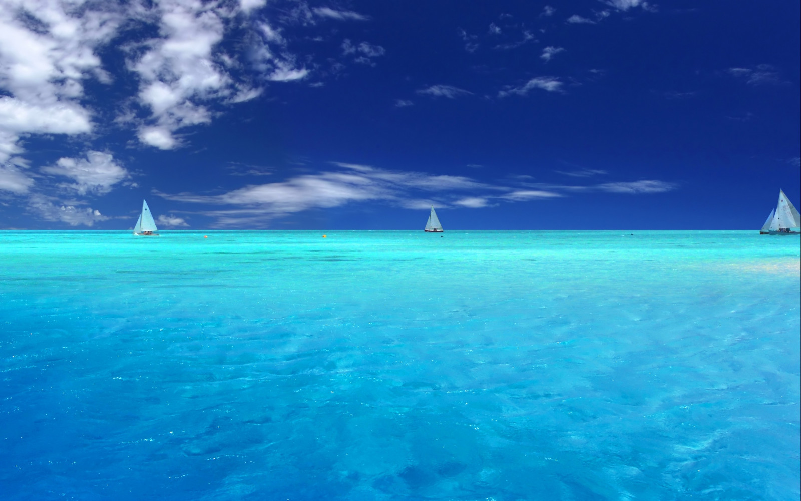 sea, water, beach, horizon, yachts, island, lagoon, cape, Caribbean, ocean, wave, wind wave, atoll