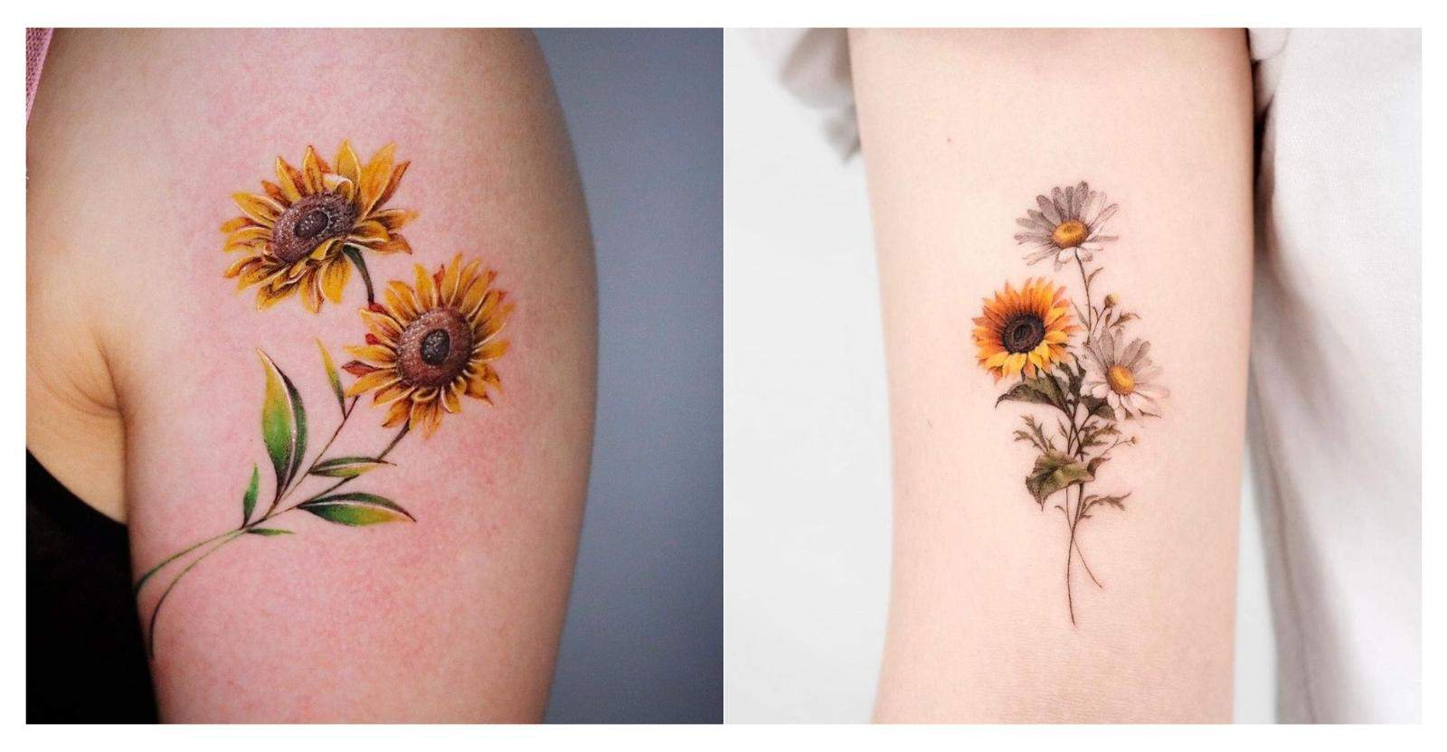 Best Sunflower Tattoo Design Ideas And Meaning