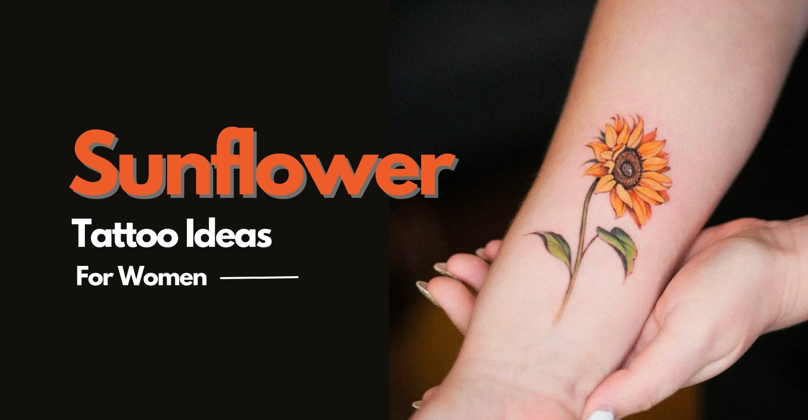 Reimagining Sunflower Tattoos For A Feminine Expression