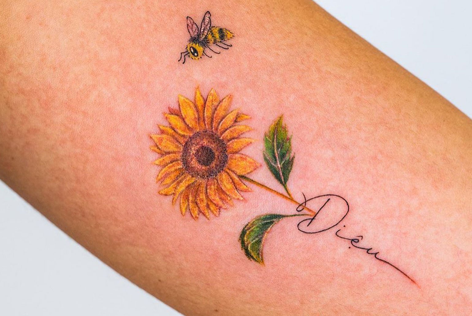 100 Amazing Sunflower Tattoos And Meaning - The Trend Scout