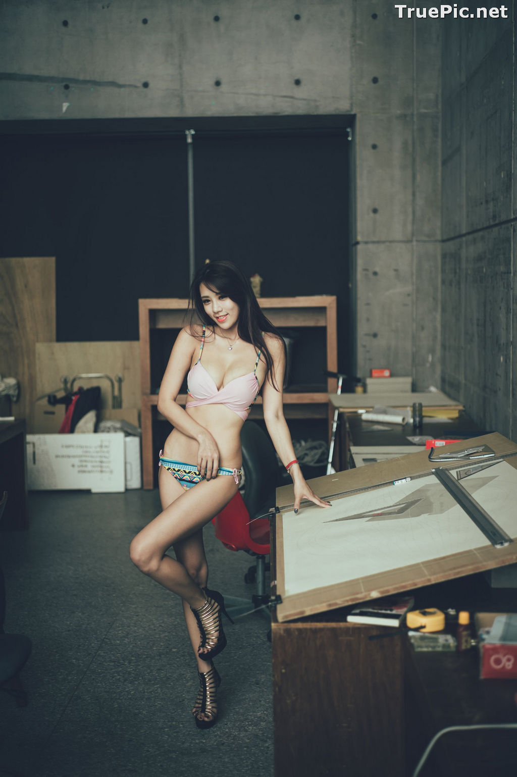 Image Taiwanese Model - 魏曼曼 (Amanda) - Bikini In The Room - TruePic.net - Picture-20